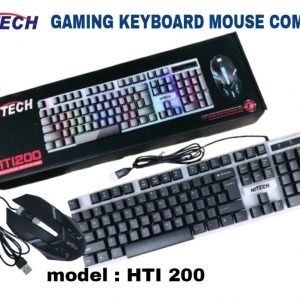 HTI200 Gaming Keyboard And Mouse Combo with RGB Light - HiTech