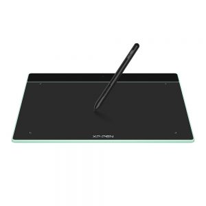 XP-PEN Deco Fun L 10x6 Inches Drawing Tablet Digital Art Tablet with Tilt Support Battery-Free Pen for Digital Drawing, Animation, Online Education and Remote Work(Black)