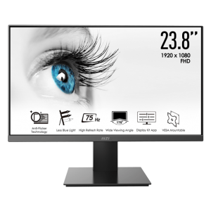 MSI Pro MP241X 24 Inch Monitor, FHD, VA Panel, 75Hz, 5ms, HDMI
