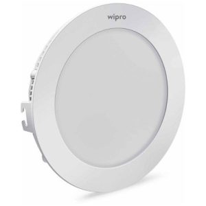 Wipro 12 Watt Recessed Led Downlighter Round White