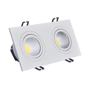 TEKNOLITE LED Double Head Cob Light 12 Watt: Warm