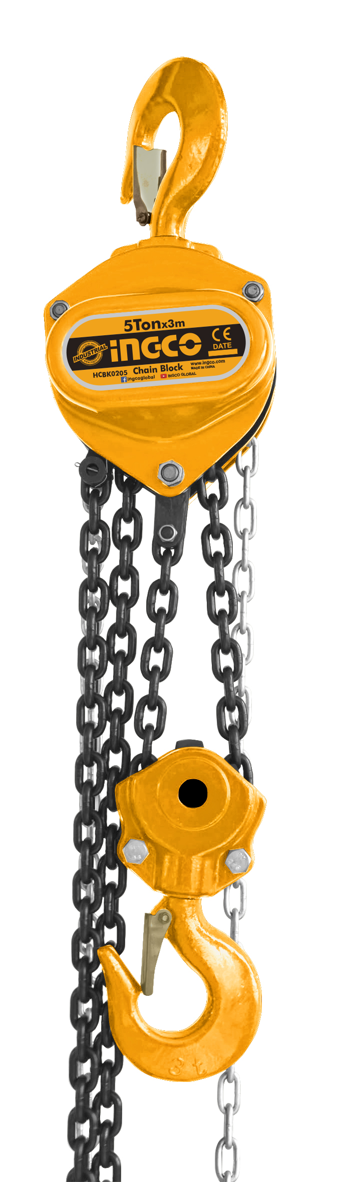 Chain Block(B): Rating Lift Weight:5 Ton – Building Materials Nepal